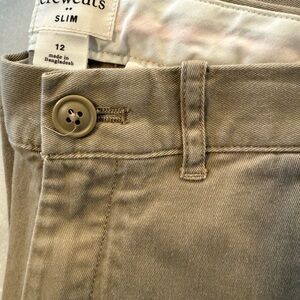 J. Crew Factory Kids Slim Khaki Chinos